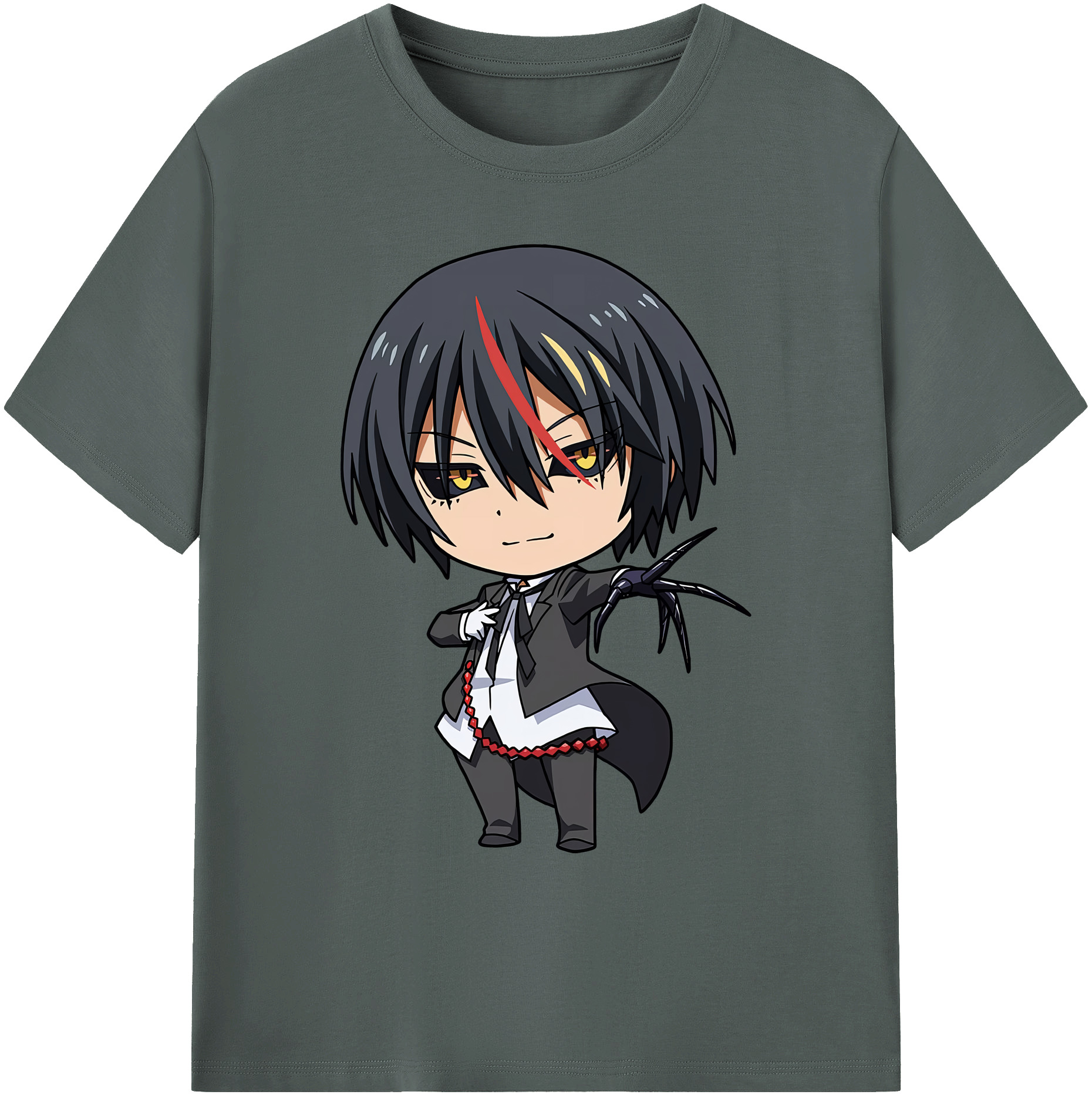 （画像用） 転スラ Regarding Reincarnated to Slime 綿100％ メンズ半袖Tシャツ｜肌触りやわらか＆通気性